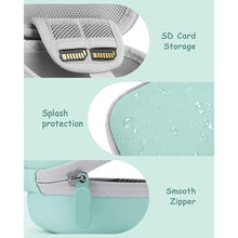 Load image into Gallery viewer, SQERO Camera Case for Digital Camera CAMKORY DC403 FHD 1080P/ KODAK PIXPRO FZ55/ FZ45/ STUOGYUM DC402-AF, Travel Carry Case Bag (Green)