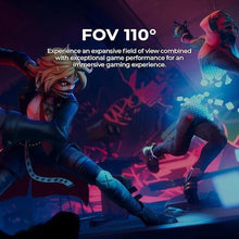 Load image into Gallery viewer, DPVR Virtual Reality Headset, VR Set for Business of Egg Seats Headset, VR Simulator Riders, Moto, Time Machine 6 Seats and VR Flying, VR Headsets Not for Personal User (E3S Softstrap)