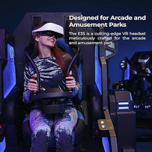 Load image into Gallery viewer, DPVR Virtual Reality Headset, VR Set for Business of Egg Seats Headset, VR Simulator Riders, Moto, Time Machine 6 Seats and VR Flying, VR Headsets Not for Personal User (E3S Softstrap)