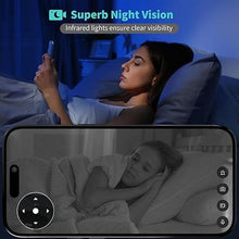 Load image into Gallery viewer, Alaga Security Camera for Home 5MP,5G and 2.4G WiFi,360° Pan 3K Human Pet Motion AI,Night Vision, Speaker,Compatible with Alexa and Google Assistant