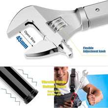 Load image into Gallery viewer, Adjustable Digital Torque Wrench, 1.5-99.6 Ft.lb/2-135 Nm, Hvac Torque Wrench with 45mm Jaw, 1/2 Drive Ratchet, ±1% Accuracy, Vibration, Buzzer and LED Indicator for Split AC, Moto, Car
