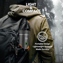 Load image into Gallery viewer, Electric Portable Espresso Machine, Travel Coffee Maker, Instant Self-Heating with USB-C, Extraction Pod System compatible with NS Capsule & Ground Coffee for Camping, RV, Hiking, Office