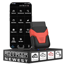 Load image into Gallery viewer, HUMZOR Z50 Bluetooth OBD2 Scanner – Car Diagnostic Tool for iPhone & Android. Diagnose Check Engine Lights, Clear Codes, Read Real-time Data. No Subscription fee. Works with Most Vehicles 1996+
