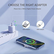 Load image into Gallery viewer, Magnetic Wireless Charger, 15W Max Magnet Fast Charging Pad for iPhone 16 Pro Max/16 Pro/16 Plus/16/15/14/13/12, Slim Mag Quick Charger with USB-A & USB-C Charging Port(Silver-2 Pack)