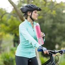 Load image into Gallery viewer, JBM Insulated Water Bottle with Bluetooth Speaker, Leak Proof Straw Lid, RGB LED Lights Stainless Steel Water Bottle for Sports (Pink)