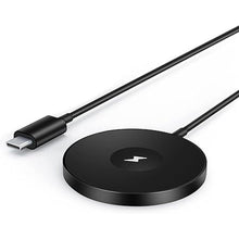 Load image into Gallery viewer, 3 in 1 Magnetic Wireless Charging Pad for iPhone 12-16 Series, Charging Pad for Multiple Devices Mag Safe Wireless Charger Pad for Apple Watch 9/8/7/6/5/4/3/2/SE & AirPods 3/2/Pro Black