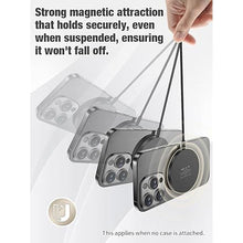 Load image into Gallery viewer, 3 in 1 Magnetic Wireless Charging Pad for iPhone 12-16 Series, Charging Pad for Multiple Devices Mag Safe Wireless Charger Pad for Apple Watch 9/8/7/6/5/4/3/2/SE & AirPods 3/2/Pro Black