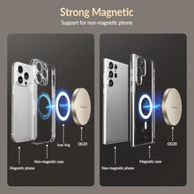 Load image into Gallery viewer, GiGimundo GQ20 Ultra-Slim Magnetic Portable SSD 512GB - Max 20Gbps High-Speed, Compact Stylish USB-C External Drive for Windows, Mac, Android – Round Design, Fast File Transfer