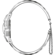Load image into Gallery viewer, Bulova Ladies Limited Edition American Girl 2 Hand Silver Stainless Steel Quartz Bangle Watch Style:96L333