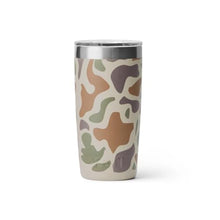 Load image into Gallery viewer, YETI Rambler 10 oz Tumbler, Stainless Steel, Vacuum Insulated with MagSlider Lid, Tan Camo
