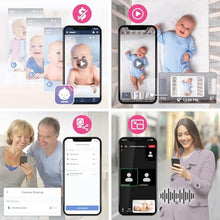 Load image into Gallery viewer, VTech Smart WiFi Baby Monitor, 2K Camera, 5.5-inch HD IPS Screen, Crystal Clear Infrared Night Vision, Pan-Tilt, 24x Zoom, 2-Way Talk, Multi-color Night Light, Soothing Sounds, Free App: Smart HD Plus