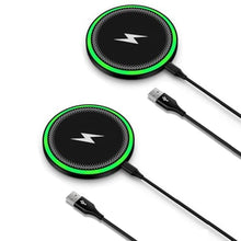 Load image into Gallery viewer, Pixel Wireless Charger, Wireless Phone Charger Android for Google Pixel 9 Pro/9Pro XL/9Pro Fold/8/8Pro/7/7Pro/6/6 Pro/5, 2Pack Fast Charging Pad for Samsung S25Ultra/S25Plus/S25FE/S24/S23/S22/S21