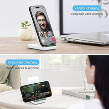 Load image into Gallery viewer, Moto G Power 5G 2024 Wireless Charger for Motorola Edge/Razr 2024,Moto G Stylus 5G 2024,15W Fast Wireless Charging Stand for iPhone 16 15,Samsung Galaxy S24 Ultra S24FE S23 S22,Google Pixel 9 Pro 8a 7