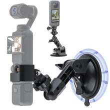 Load image into Gallery viewer, Suction Cup Mount Compatible with DJI Osmo Pocket 3, Upgraded Car Mount Windshield Window Dash Holder Kit Action Camera Accessories Adapter for Insta360 X5/X4/X3 for GoPro Max Mini for Action 5 Pro 4