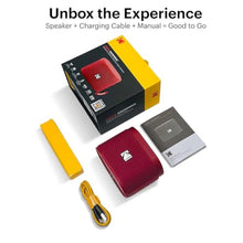 Load image into Gallery viewer, KODAK SOUNDBRIX Portable Bluetooth Speaker 360 HD Wireless Sound with Rich Bass Durable Mini Speaker IPX4 Water Resistant Magnetic Stackable Luxury Red for Outdoor Fun Travel & Poolside Music