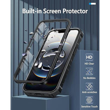 Load image into Gallery viewer, FNTCASE for iPhone 16e Phone Case: Military Grade Drop Proof Protection Mobile Cover with Kickstand | Matte Textured Rugged Shockproof TPU | Protective Sturdy iPhone 16e Cases 2025 - Green