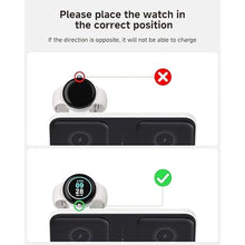 Load image into Gallery viewer, Wireless Charger for Pixel Watch 3/2/Fitbit Versa 4/3/Sense 2/ACE LTE(Not for Pixel Watch 1), Dual Phone Charging Station for Google Pixel 9 Pro/9/8 Pro/8a/7 Pro, for Pixel Buds Pro 2, SwanScout 710G2
