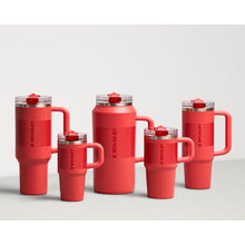 Load image into Gallery viewer, Stanley Quencher ProTour Flip Straw Tumbler with Leakproof Lid 40 oz | Built-In Straw and Handle | Cup Holder Compatible for Travel | Insulated Stainless Steel Cup | BPA-Free | Hot Coral Fade