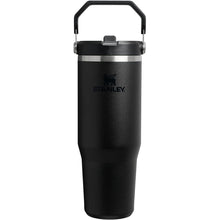 Load image into Gallery viewer, Stanley IceFlow 2.0 Flip Straw Tumbler with Handle 30 oz | Twist On Lid and Flip Up Straw | Leak Resistant Water Bottle | Insulated Stainless Steel | BPA-Free | Black 2.0