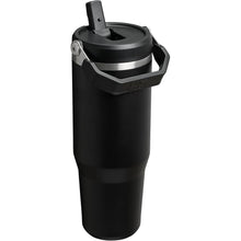 Load image into Gallery viewer, Stanley IceFlow 2.0 Flip Straw Tumbler with Handle 30 oz | Twist On Lid and Flip Up Straw | Leak Resistant Water Bottle | Insulated Stainless Steel | BPA-Free | Black 2.0