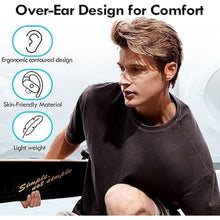 Load image into Gallery viewer, kurdene Wireless Earbuds Bluetooth Headphones Sport,Over Ear Buds with Deep Bass Sound,60Hrs Playtime Earphones Redesigned Comfort Fit with Earhooks for Running,Meeting,Workout-Orange