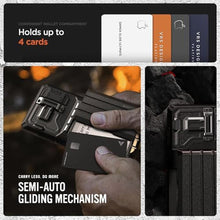 Load image into Gallery viewer, VRS DESIGN Damda Glide Ultimate for Galaxy S25 Ultra (2025), Premium Sturdy Fully Covered Camera Lens Protection Wallet Case with Multi-Functional Strap (Matte Black)