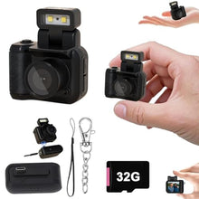 Load image into Gallery viewer, Gsnagole Retro Snap Camera?Mini Nostalgic Vintage View Camera?Tiny Snaps Camera?Keychain Digital Photo Camera?Llavero Mini CáMara Retro?1080p Hd with Led Flash Light (32G)
