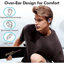 Load image into Gallery viewer, kurdene Wireless Earbuds Bluetooth Headphones Sport,Over Ear Buds with Deep Bass Sound,60Hrs Playtime Earphones Redesigned Comfort Fit with Earhooks for Running,Meeting,Workout-Blue