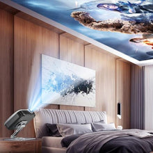 Load image into Gallery viewer, BAISHUN 3-in-1 Projector Stand – Desk, Wall and Ceiling Mount with 1/4-Inch Thread, Foldable, Easy Setup, Height Adjustable and 360-degree Rotation Compatible with Most Projectors for Home, Office