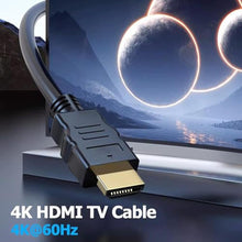 Load image into Gallery viewer, HDMI Cable 4 FT 2-Pack, 4K HDMI TV Cable 4FT, Shielded HDMI 2.0 CL3 Rated Cord for Smart Monitor with Streaming TV, 4K, 1080P@144Hz,ARC & CL3 Rated | for Laptop, Monitor, PS5, PS4, Xbox, Soundbar