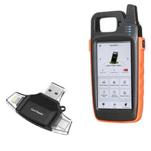 Load image into Gallery viewer, BoxWave Smart Gadget Compatible with Xhorse VVDI Key Tool Max - AllReader SD Card Reader, microSD Card Reader SD Compact USB - Jet Black