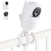 Load image into Gallery viewer, Adjustable Baby Monitor Mount for VTech VM901/VM924/VM928/VM923/RM7764/RM5764/RM5754 Baby Monitor, Flexible Tripod Holder for Crib, with Non-Slip Silicone, Tool-Free Installation