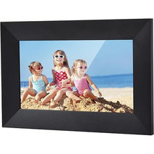 Load image into Gallery viewer, KODAK 7 Inch Black Digital Picture Frame 32GB Storage, Auto-Rotate Instant Photo & Video Sharing Perfect for Family Photos Remote Uploads, Digital Display, Easy Setup