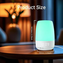 Load image into Gallery viewer, Baby Night Light, VIPDEER White Noise Sound Machine for Baby Sleeping, 12 Colors Night Light for Baby Nursery, 19 Smoothing Sleep Sounds, Timer Display, Alarm Clock