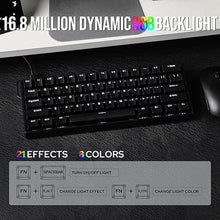 Load image into Gallery viewer, EPOMAKER Aula WIN60 HE 60% Wired Magnetic Keyboard with Adjustable Actuation, 8000 Hz Polling Rate, Hall Effect Switches, Hot-Swap, for FPS Games (Black)