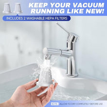 Load image into Gallery viewer, SakerPlus Car Vacuum Portable Cordless, 3-in-1 Hand Held Mini Vacuum Cleaner 17500PA High Power, Handheld Vacuum & Air Duster for Suction, Blowing, Inflating & Deflating, Ideal for Car Home Office