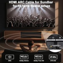 Load image into Gallery viewer, 3 FT HDMI Cable 10-Pack Black, 4K HDMI Cord 3FT High Speed Shielded HDMI to HDMI 2.0 Cable with 4K@60Hz/2K@144Hz/ 1080P,HDCP 2.2, HDR, ARC for Laptop, Monitor, KVM, Splitter, PS5, PS4, Xbox, Soundbar