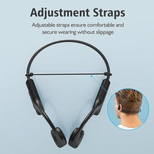 Load image into Gallery viewer, Bone Conduction Swimming Headphones,Waterproof IP68,Wireless Bluetooth 5.3 Earphones with Microphone, Built-in 32GB MP3 Open Ear Bluetooth Headphones for Running,Swimming,Diving (Brown)