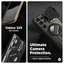 Load image into Gallery viewer, VRS DESIGN Terra Guard Ultimate for Galaxy S25 Ultra Case (2025), Premium Protective Case with Full Camera Lens Protection & Magnetic Wireless Charging and Accessory Compatibility (Matte Black)