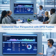 Load image into Gallery viewer, 4K Webcam with Speaker and 4 AI Noise-Cancelling Mics, Wide Angle PC Cameras with Remote, Auto Focus, Privacy Cover, Tripod, Great for Computer, Zoom, Skype, Teams, Laptop, Personal Video Calling