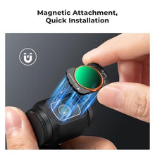 Load image into Gallery viewer, K&F Concept Magnetic Wide Angle Lens & Effect & ND & CPL Filter Set Compatible with DJI Osmo Pocket 3, 4 Pack Wide-Angle Lens CPL Black Diffusion 1/4 ND2-32 Filters, HD Optical Glass/Multi-Coated