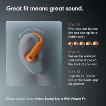 Load image into Gallery viewer, Beats Powerbeats Pro 2 Wireless Bluetooth Earbuds - Noise Cancelling, Heart Rate Monitor, IPX4, Up to 45H Battery & Charging Case, Works with Apple & Android - Jet Black
