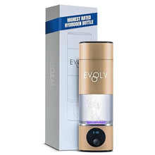 Load image into Gallery viewer, Hydrogen Water Bottle Generator – SPE & PEM Water Ionizer 5.42PPM, Highest H2 Concentration – Portable 8oz Hydrogenated Water Bottle – Leak-Proof Hydrogen Water Machine, Easy to Use – Champagne