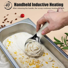 Load image into Gallery viewer, Dalicode Heated Ice Cream Scoop – Electric Scooper for Hard Ice Cream and Desserts, Handheld Heating Up to 158°F, Rechargeable with LED Display, Easy to Clean, Ideal Summer Gift