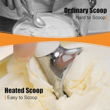 Load image into Gallery viewer, Dalicode Heated Ice Cream Scoop – Electric Scooper for Hard Ice Cream and Desserts, Handheld Heating Up to 158°F, Rechargeable with LED Display, Easy to Clean, Ideal Summer Gift