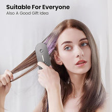 Load image into Gallery viewer, UNIWA Scalp Massager Hair Growth Brush, Hair Oil Applicator, 3 in 1 Scalp Massage Tool, Head Scalp Massager for Relax, Cordless Electric Brush for Hair Care, Oil Dispenser Comb, Mothers Day Gifts,Grey