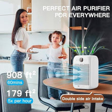 Load image into Gallery viewer, Aircillin Air Purifiers for Home Bedroom Up to 908 Sq Ft, Air Purifiers with HEPA Filter Aromatherapy,Turbo Boost Button, Sleep Mode, White