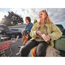 Load image into Gallery viewer, Stanley Adventure Pre-Party Flask 8 oz | Leakproof Hip Flask | Hinge Connected Never Lose Cap | Insulated Stainless Steel Liquor Container | BPA-Free | Toast