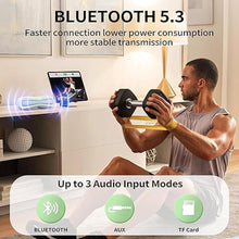 Load image into Gallery viewer, 2025 Bluetooth Speaker BT5.3 Small IPX7 Shower Speaker Bluetooth Waterproof with Loud HD Sound 20H Playtime for Party Home Wireless Portable Men's Electronic Gift for Outdoor Travel(Green)