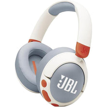 Load image into Gallery viewer, JBL Junior 470NC - Wireless Over-Ear Noise Cancelling Kids Headphones Safe Sound (<85dB), Fit for Kids, Parental Control with Customizable Volume & Playtime and 50Hr Battery Life (White)